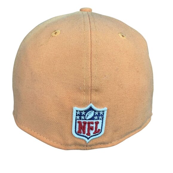 Vintage New Era NFL 59FIFTY Tampa Bay Buccaneers Snapback Cap Size 7 1/8 Orange - Picture 4 of 13